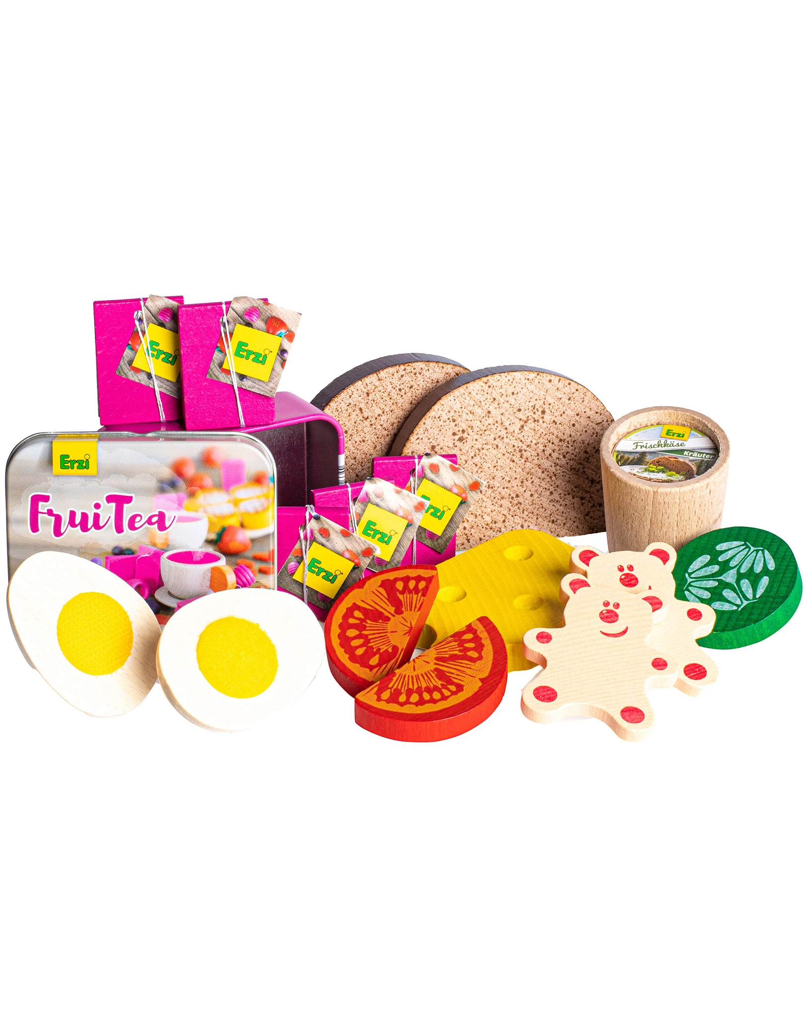 Kaufladenzubehör ABENDBROT 16-teilig