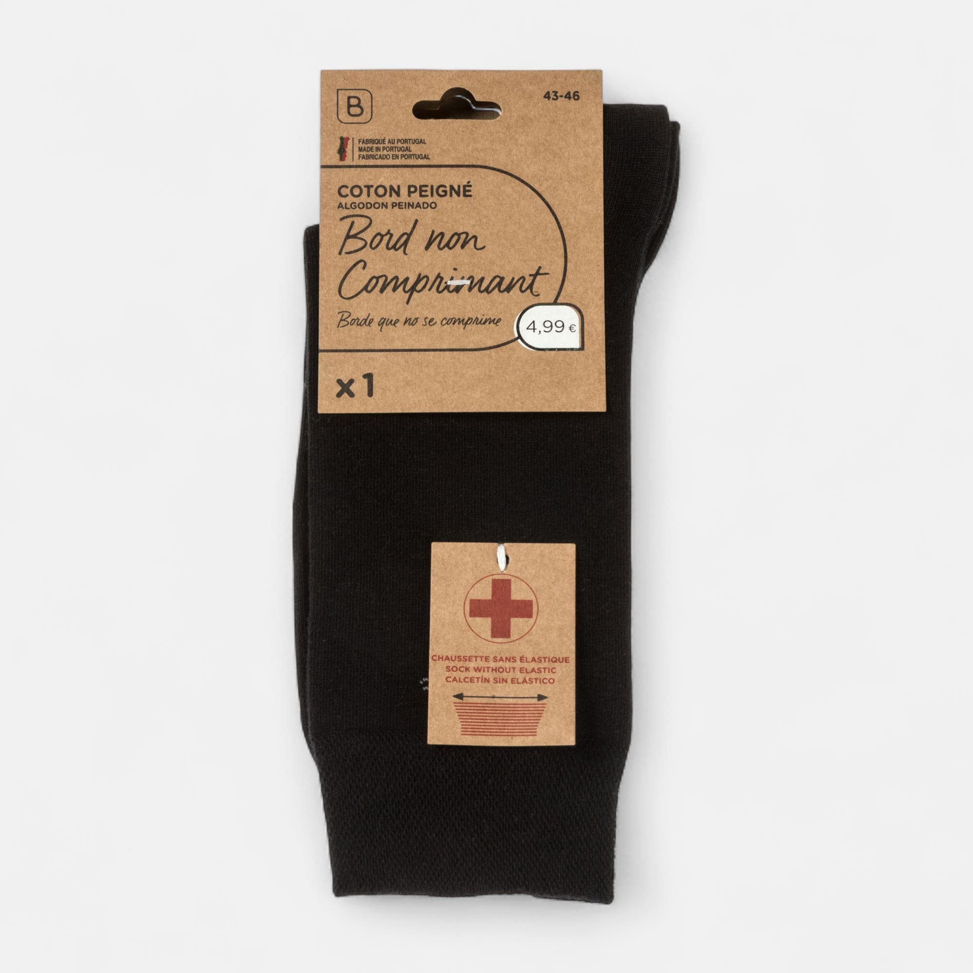 Chaussettes Homme noir