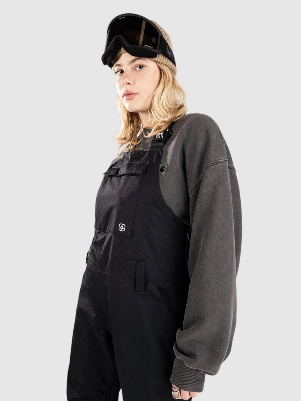 Coal Rae Bib Pants black