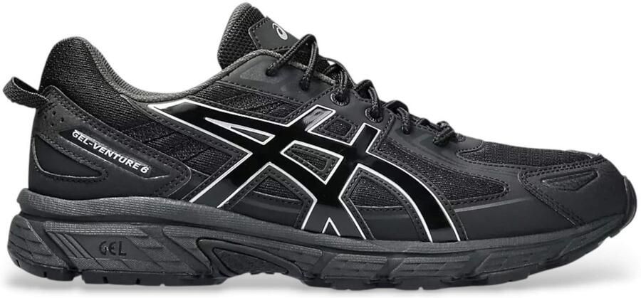 ASICS GEL-VENTURE Heren Schoenen Zwart Maat: 41.5 Mesh Synthetisch Foot Locker