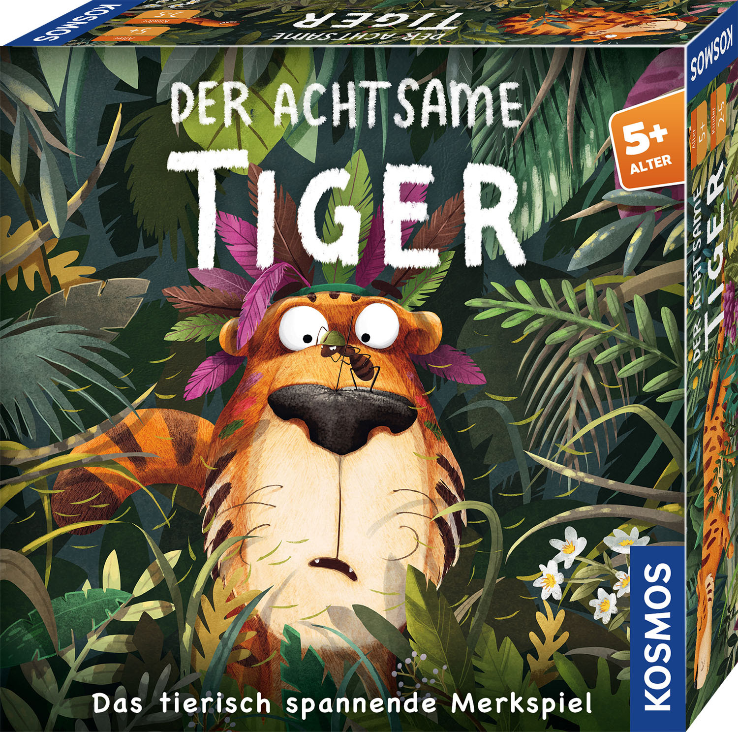Merkspiel DER ACHTSAME TIGER