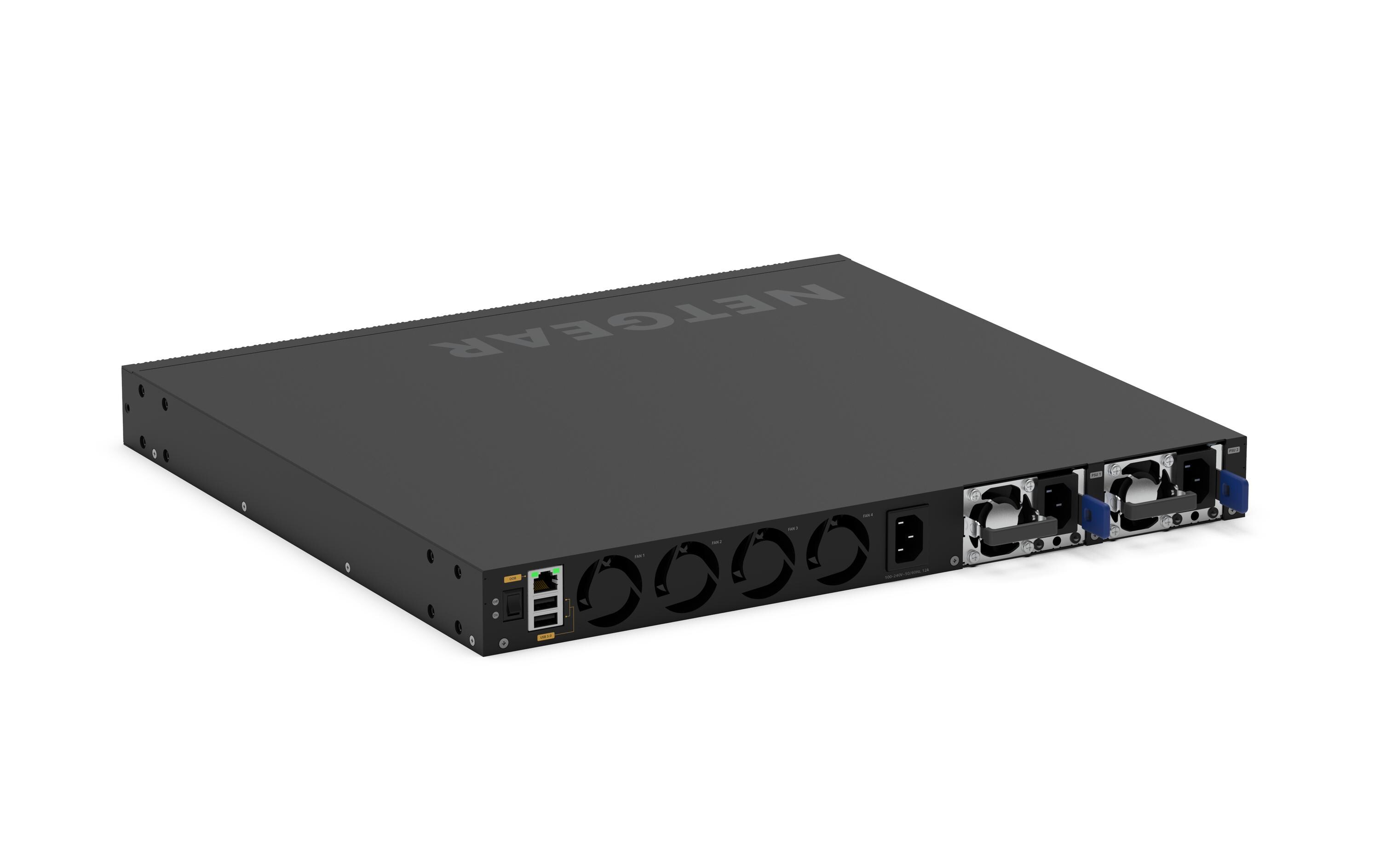 PoE+ Switch GSM4352 52 Port<br>48x 1G PoE+ (236W Basisstation, bis zu 1.440W) und 4x SFP+ Managed Switch
