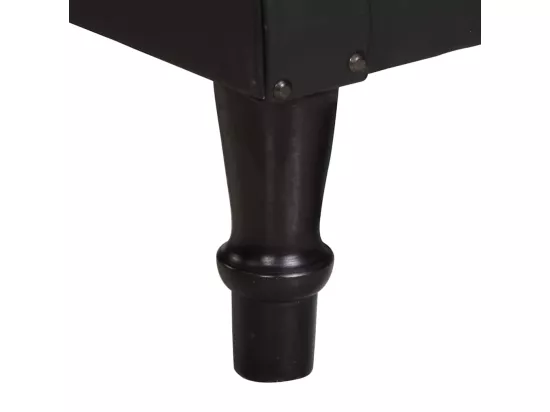 Fauteuil Noir Cuir véritable