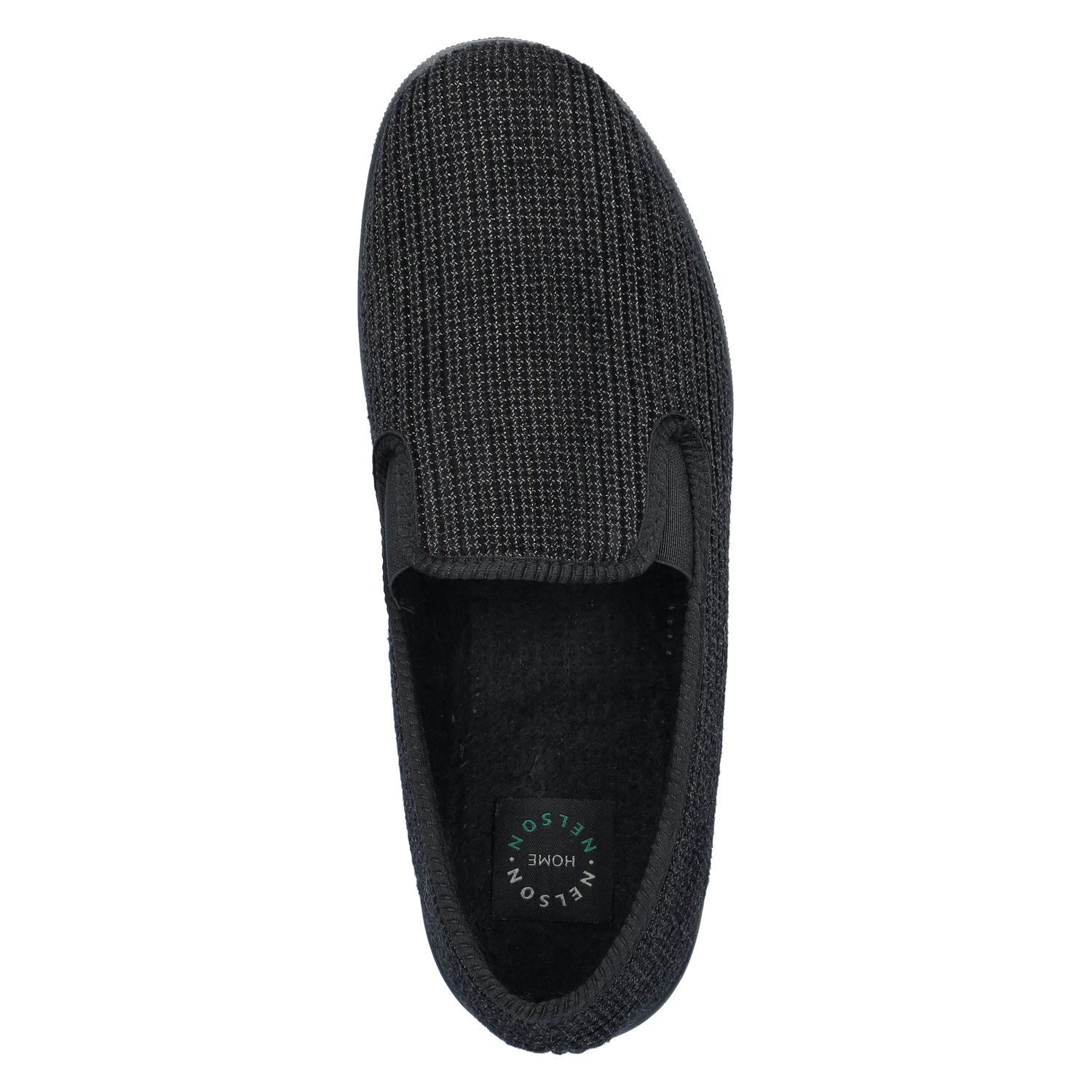 Home heren pantoffel Nelson Zwart
