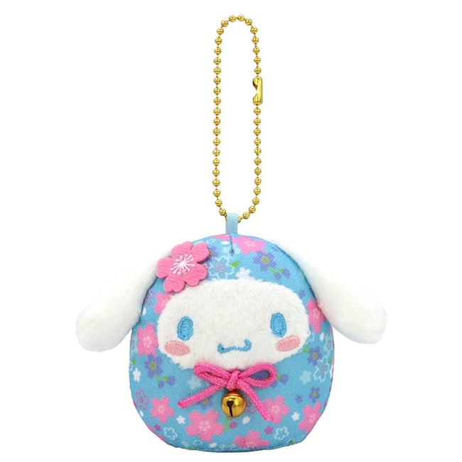 Nakajima Corp. - Sanrio karakters mascotte tas charme / sleutelhanger (Sakura Daruma)