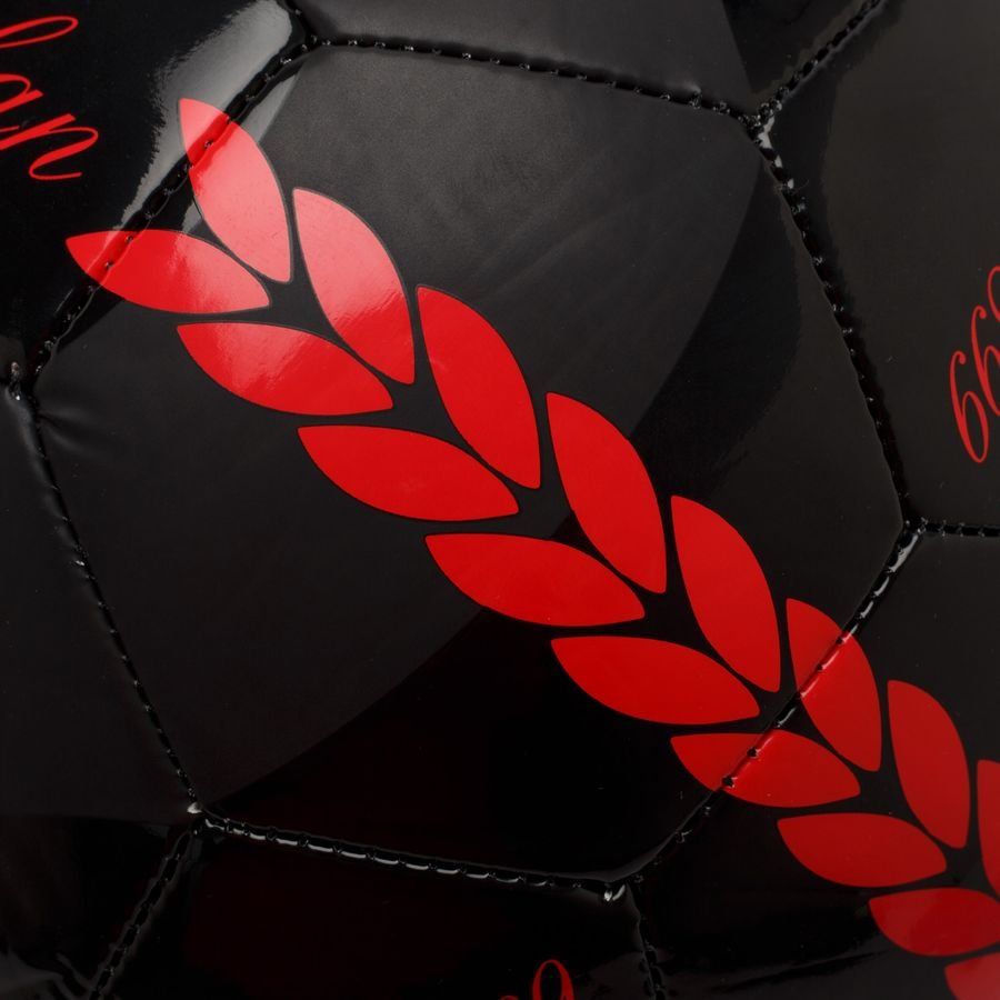 Milan AC Ballon Avant-Match - Noir/For All Time Red