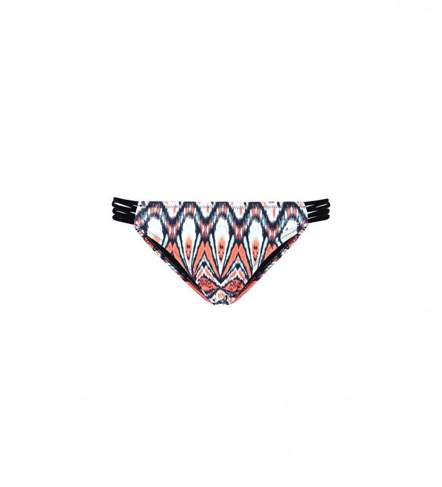Calcinha biquíni Pepe Jeans Nala multicolorida, laranja