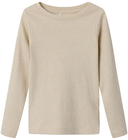 Name It Bluse - Rib - NmfBinnie - Summer Sand
