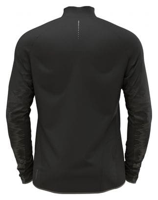 Pull 1/2 Zip Odlo Zeroweight Ceramiwarm Reflective Noir