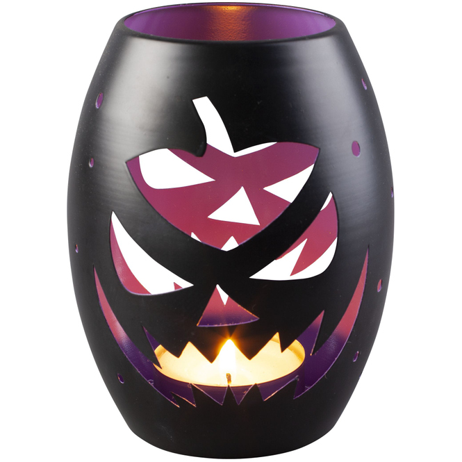 Windlicht - Halloween - 12 x 12 x 15,5 cm