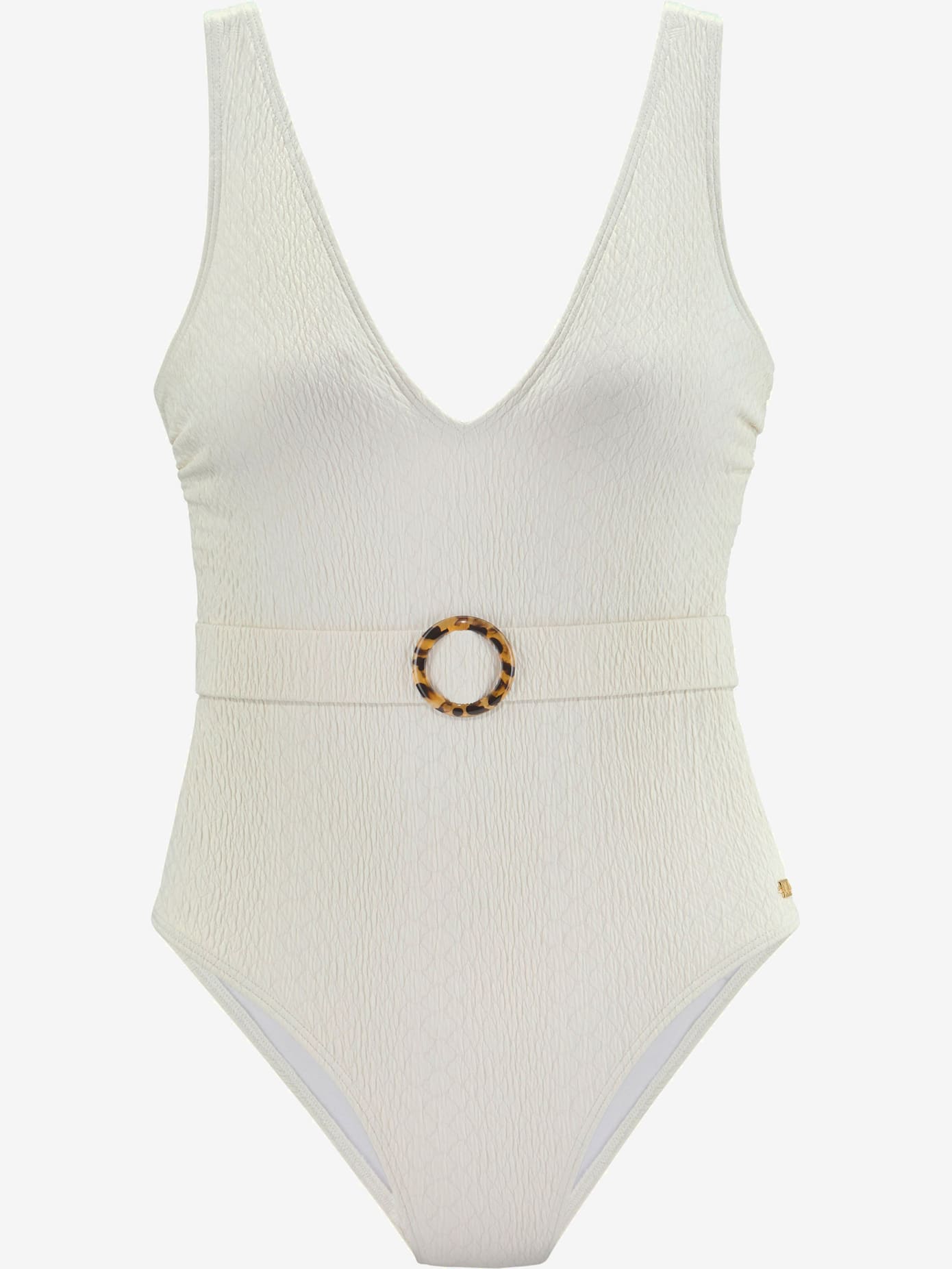 Maillot de bain qualité structurée élégante au look animal
