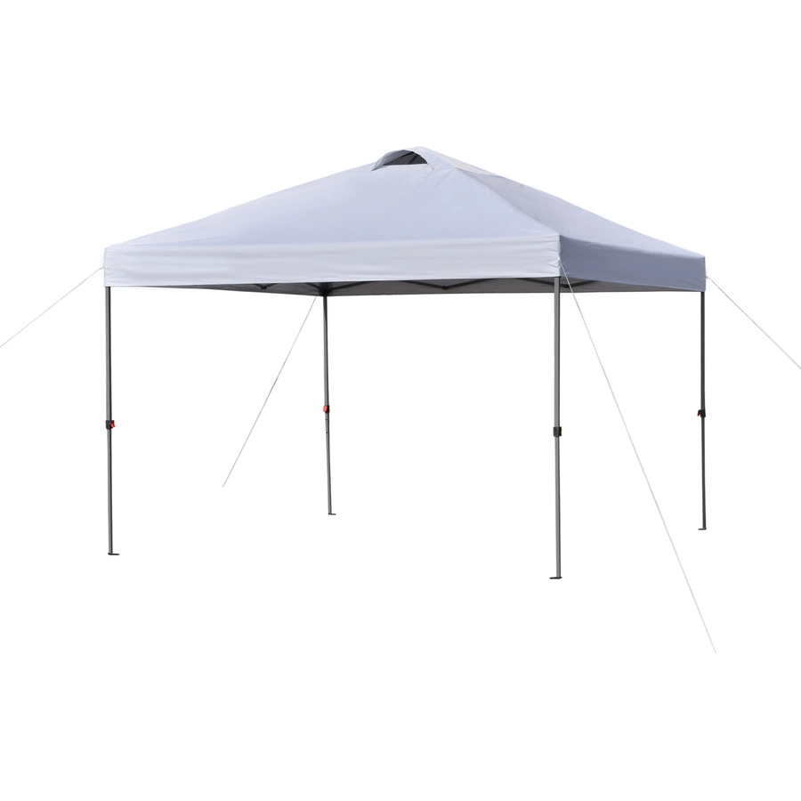 Outsunny Pop-Up-Pavillon zusammenfaltbar weiß