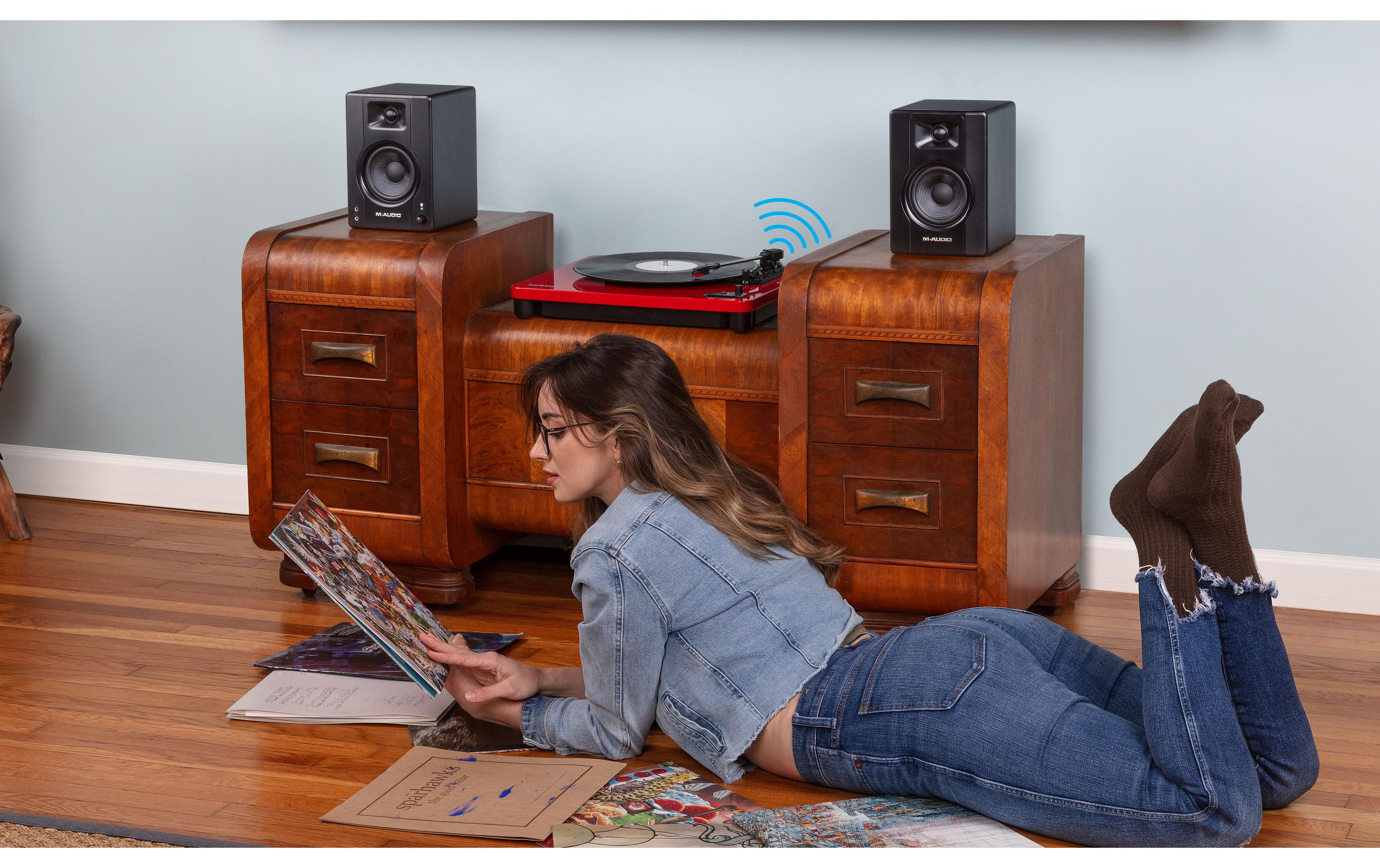 Studiomonitore BX3BT Schwarz<br>Bluetooth Multimedia-Referenzmonitore zum Streamen