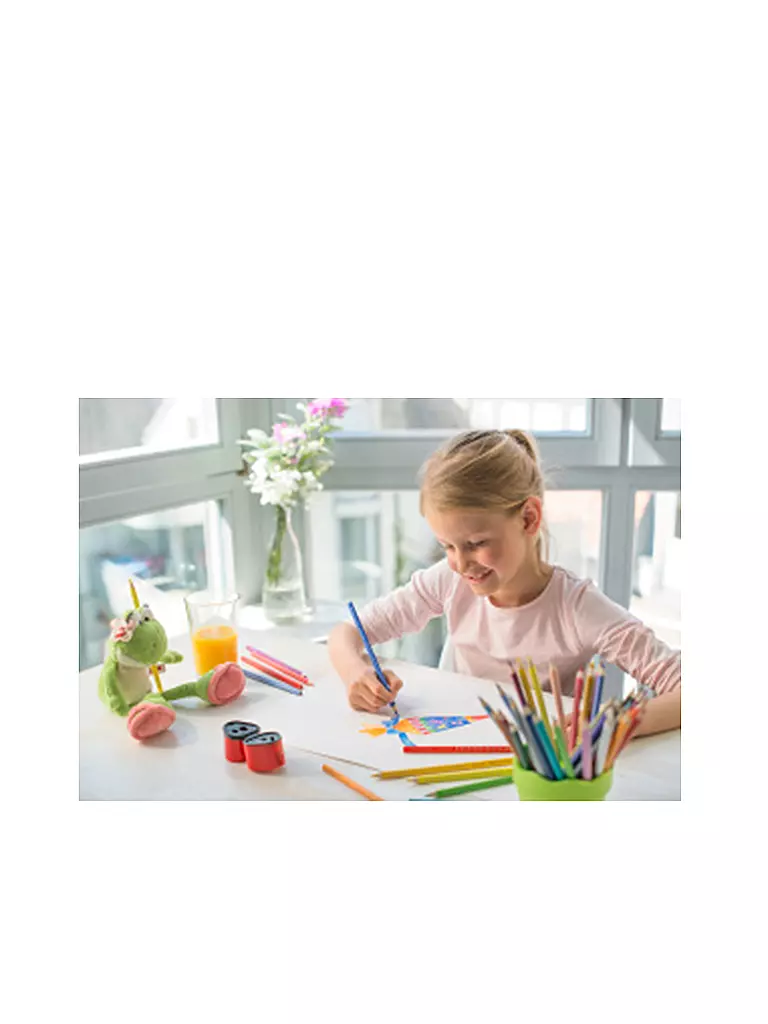 FABER-CASTELL Colour Grip Buntstift, 12er Kartonetui keine Farbe