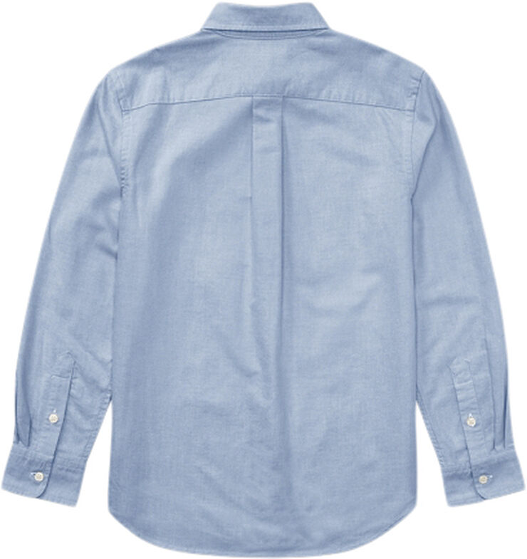 Polo Ralph Lauren Slim Fit Cotton Oxford Shirt Blå