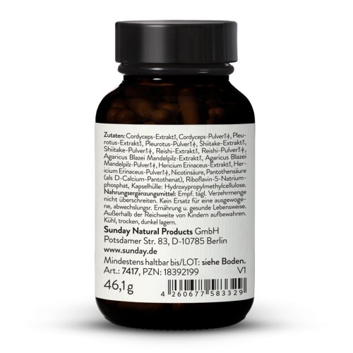 Sunday Natural Products  Mito vital komplex