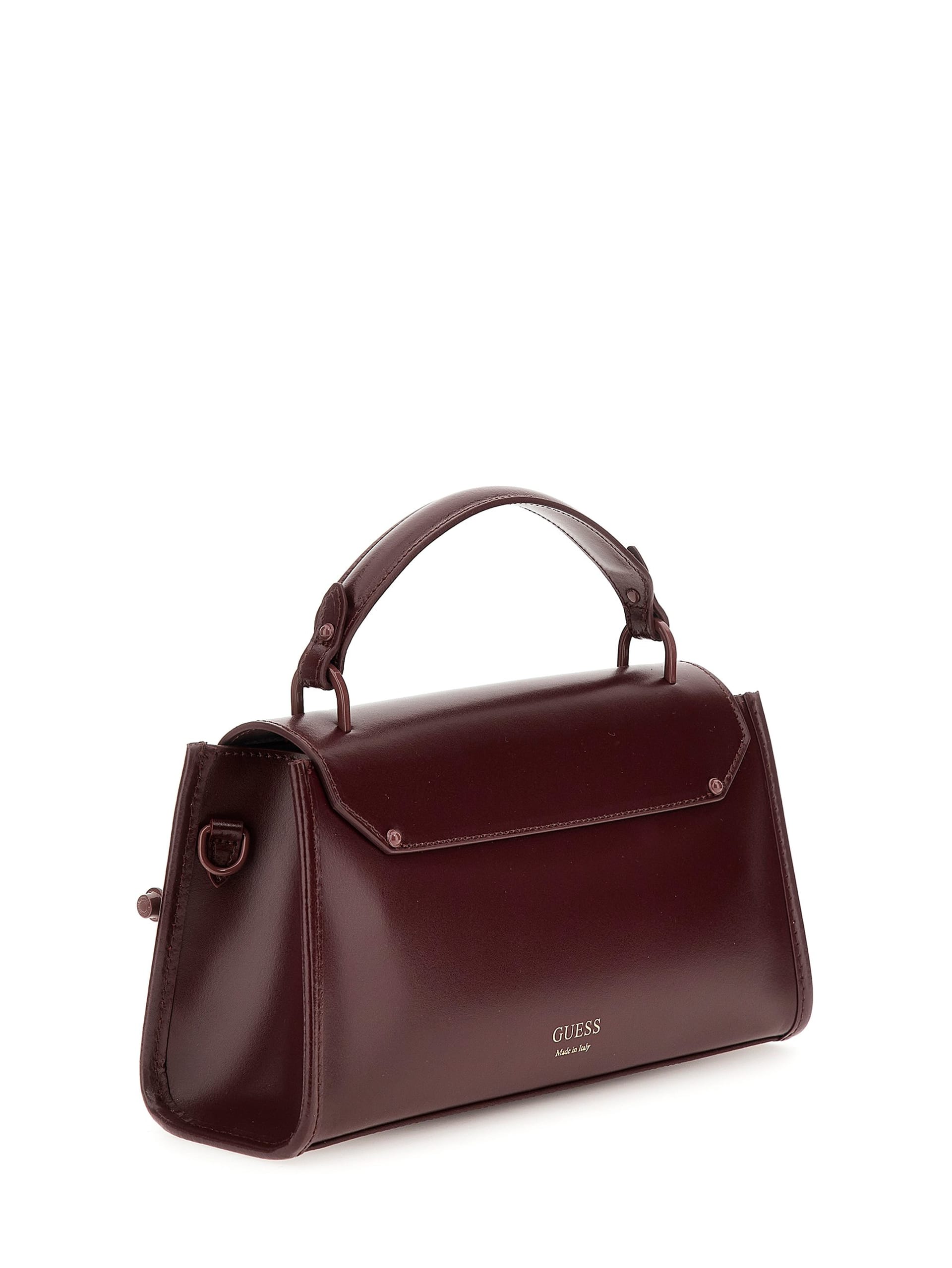 Bolsa de couro de bambu Iris