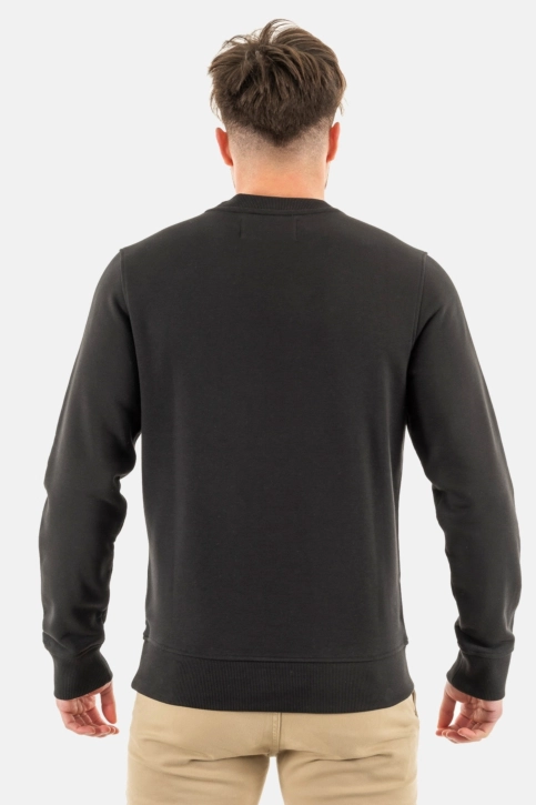 Sweat calvin klein jeans embro badge beh ck black