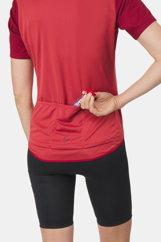 Craft Craft Core Endur Logo Jersey Fietsshirt Dames