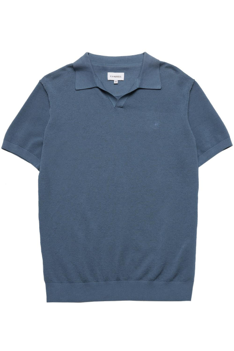 Campbell blauwe heren polo