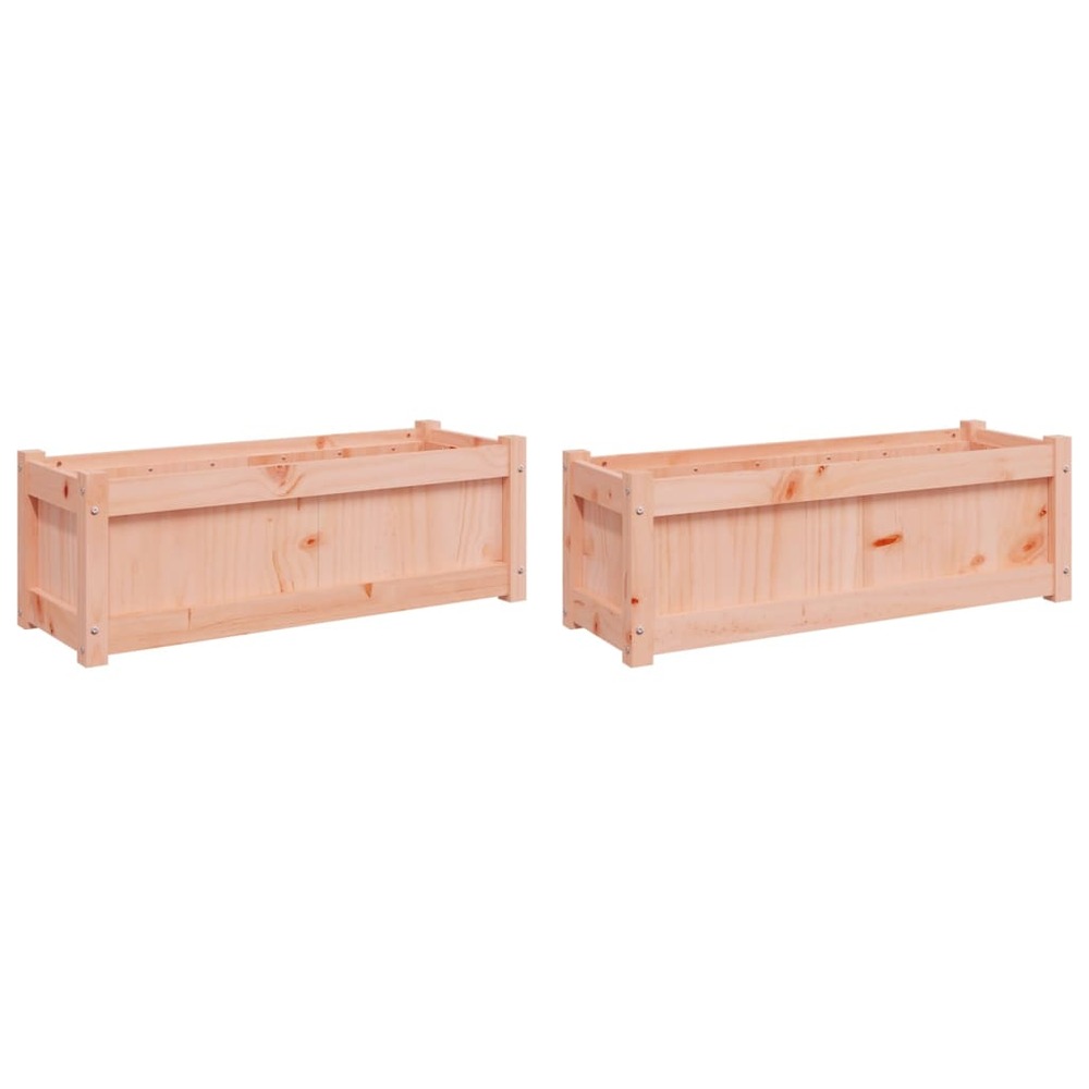 Jardinières 2 pcs cm bois massif douglas