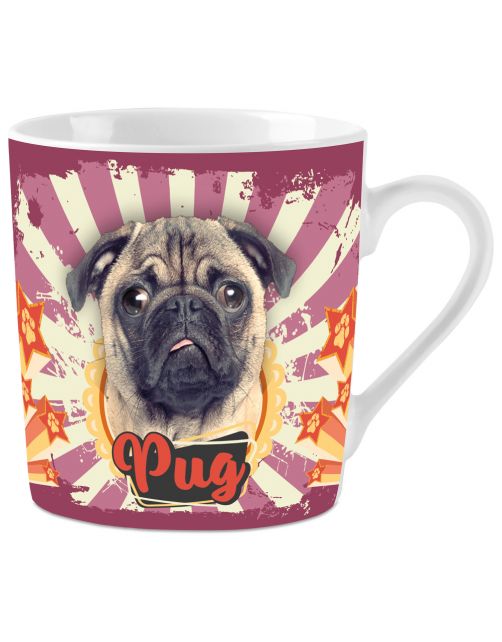 Plenty Gifts Mok Pug - Cadeau - per stuk