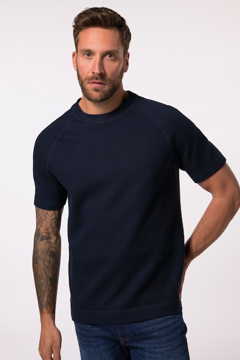 JP AWARE Basic-Raglanshirt, Halbarm, Biobaumwolle, bis 8 XL