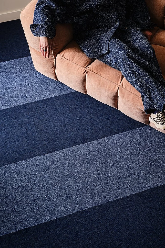 SIERRA TILE tekstilflis vegg-til-vegg-teppe 20-pk