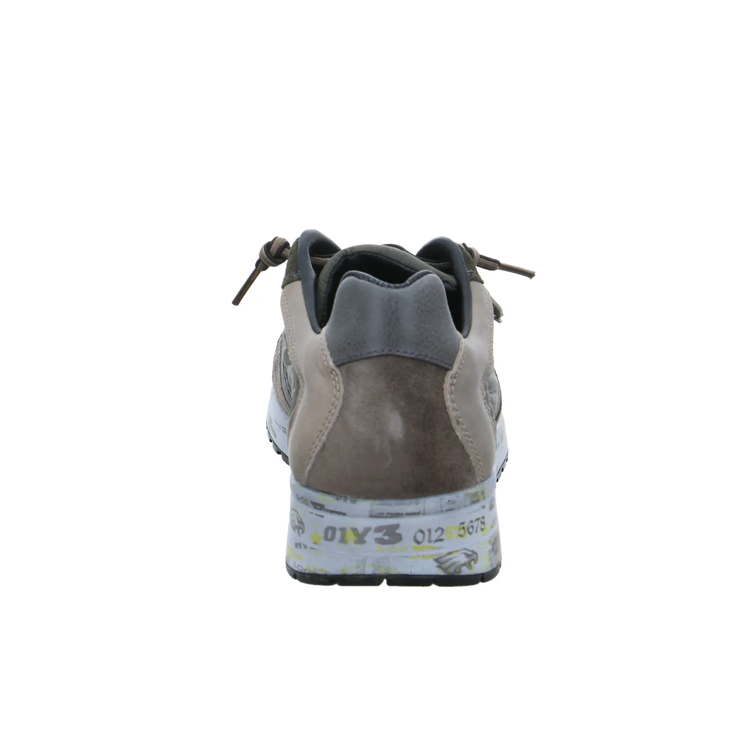 CETTI Halbschuhe Sneaker Khaki Leder