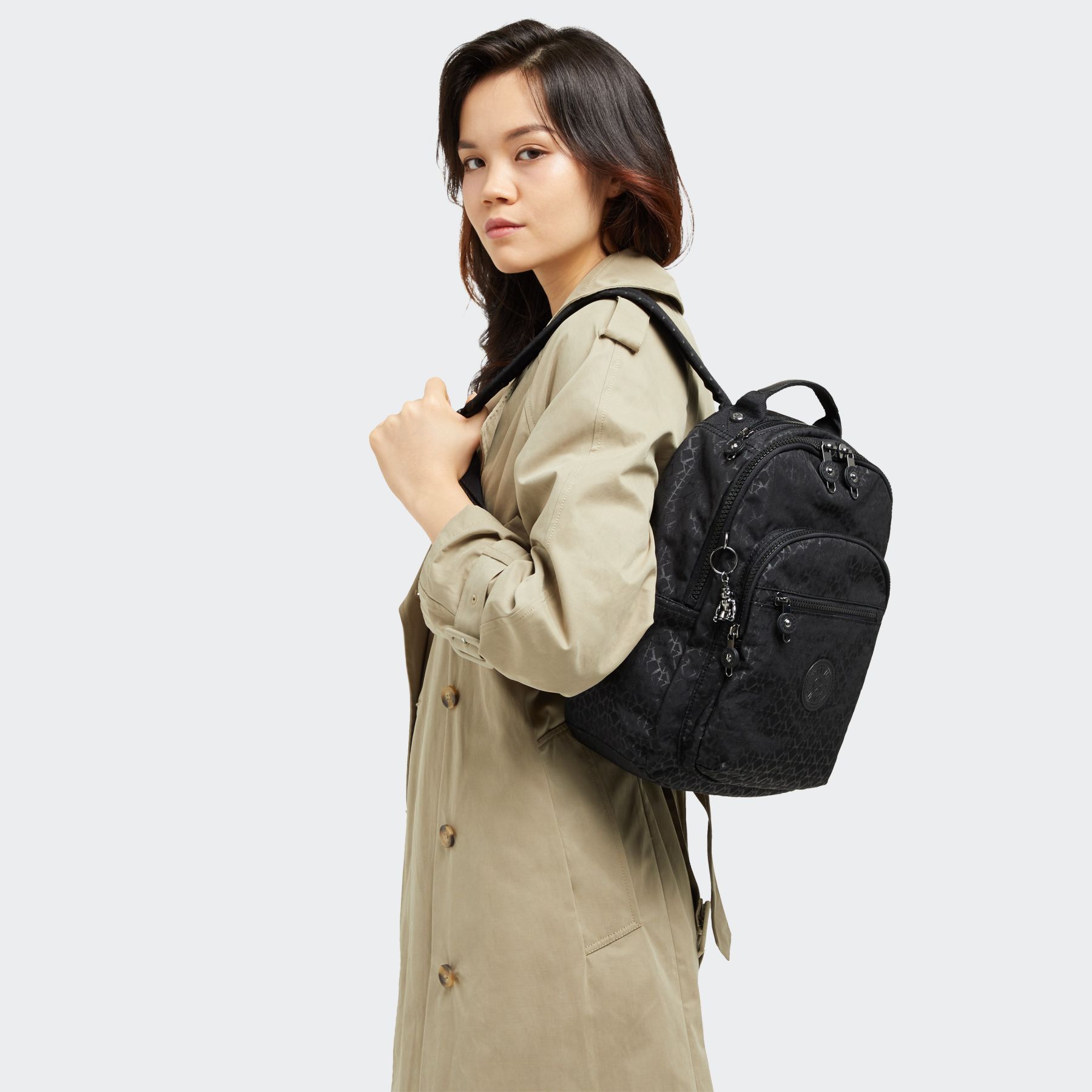 SEOUL S Petit Sac à Dos avec Compartiment pour Tablette - Signature Emb