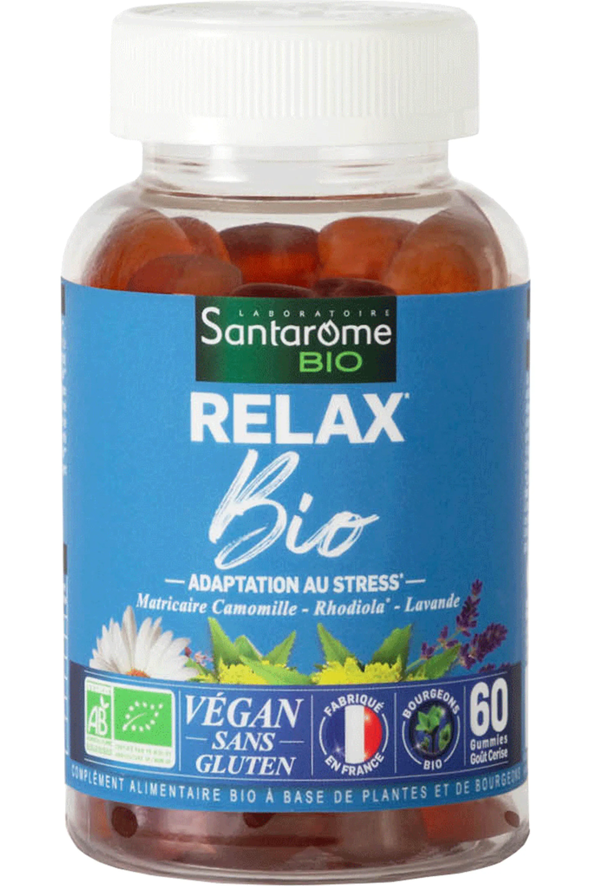 Santarome BIO Gummies Relax bio anti-stress & détente-150 g