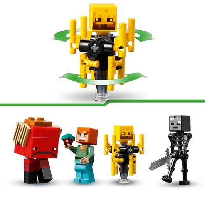 LEGO Minecraft 21266 Underverden-lavakamp