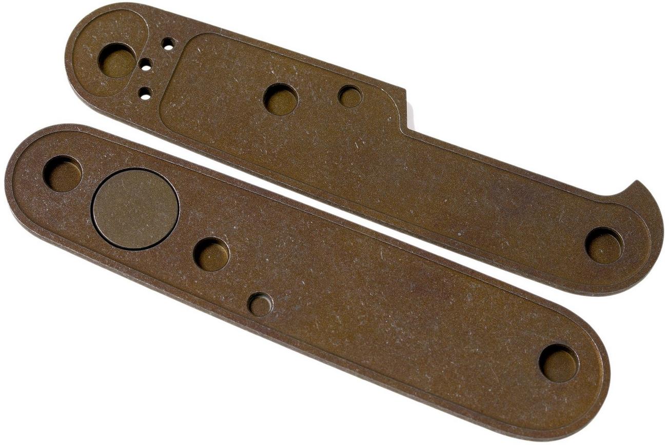 Daily Customs 91.3 Honeycomb 3D BS Pattern, Rusty Titanium P10012444 Victorinox greepschalen