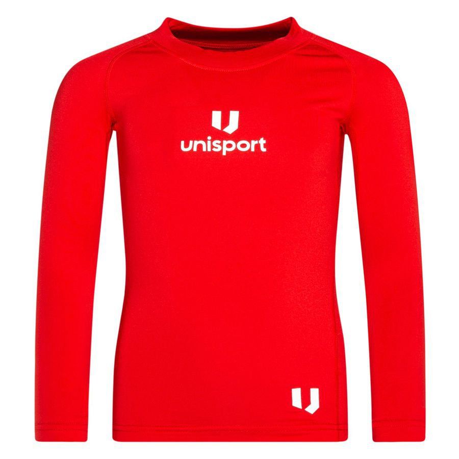 Unisport Warm Col Montant Sous-maillot - Rouge Enfant