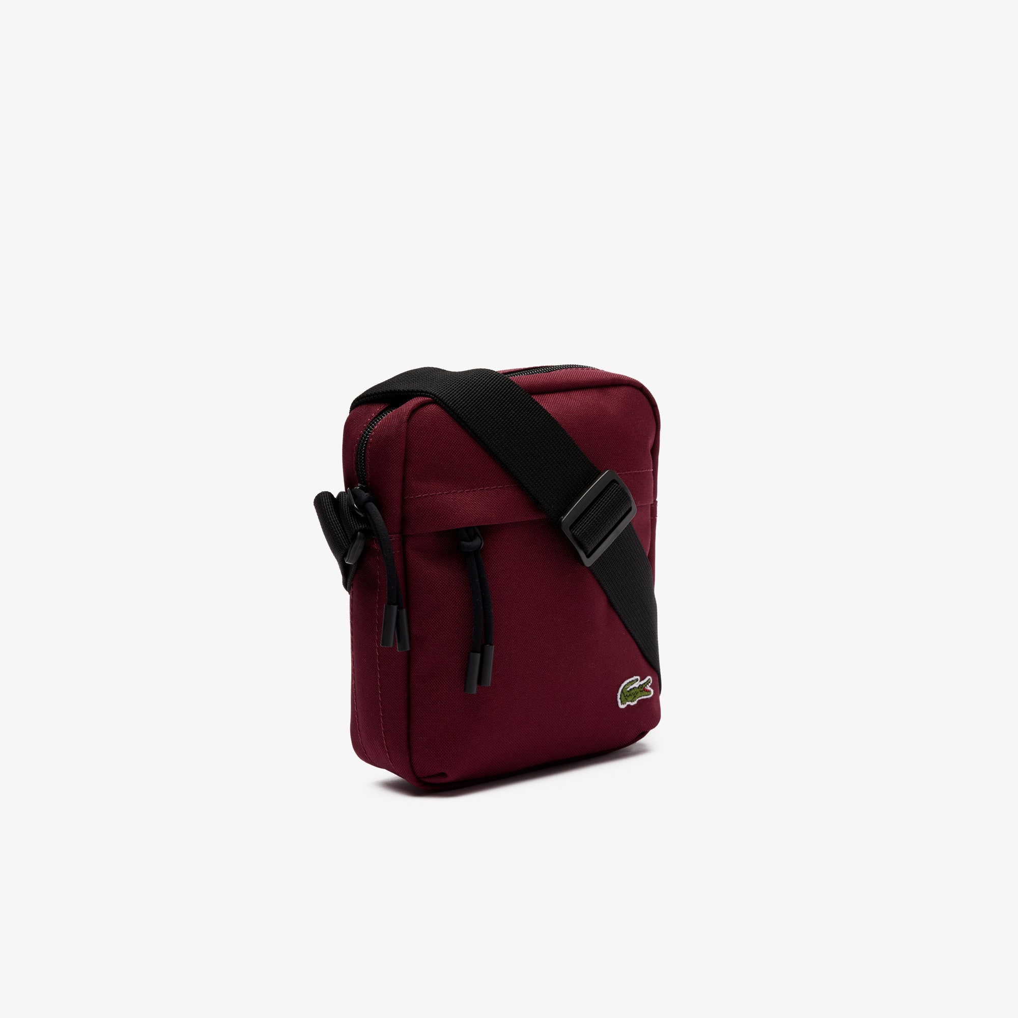 Sacoche zippée unisexe Lacoste avec poche sur le devant Sacoches & Pochettes - Rouge - Lacoste - Unisex