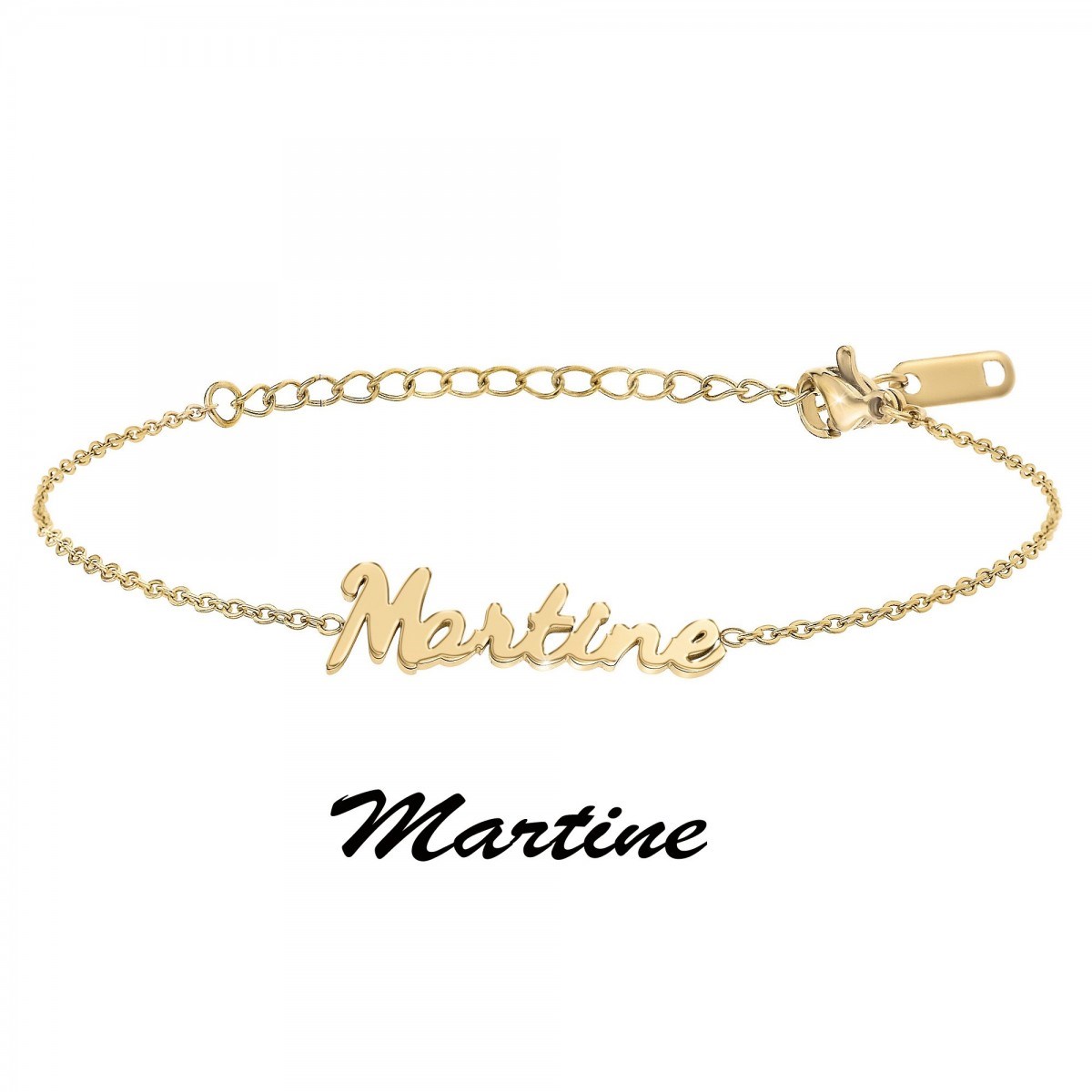 Martine - Bracelet prénom