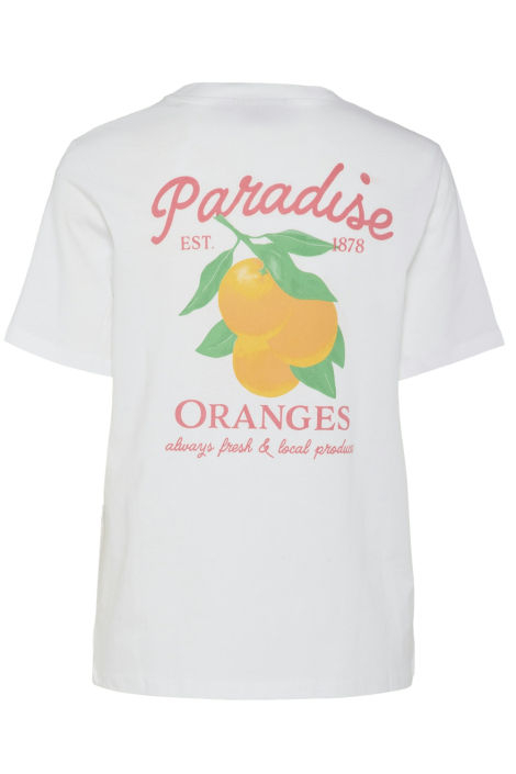 Pieces witte dames t-shirt