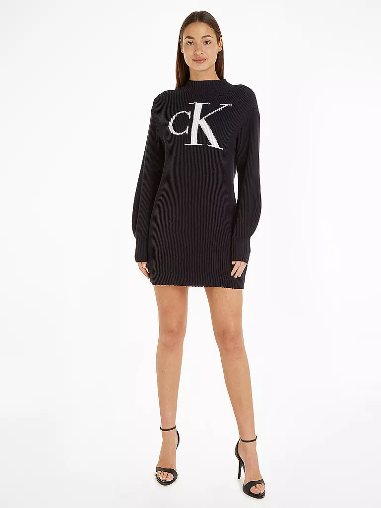 CALVIN KLEIN JEANS Sweatkleid  schwarz