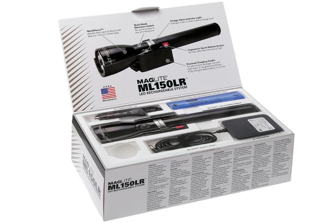 Maglite ML150LR oplaadbare ledzaklamp