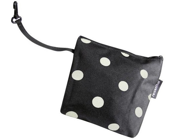 Klickfix Reisenthel Cykelkurv, Black Dots