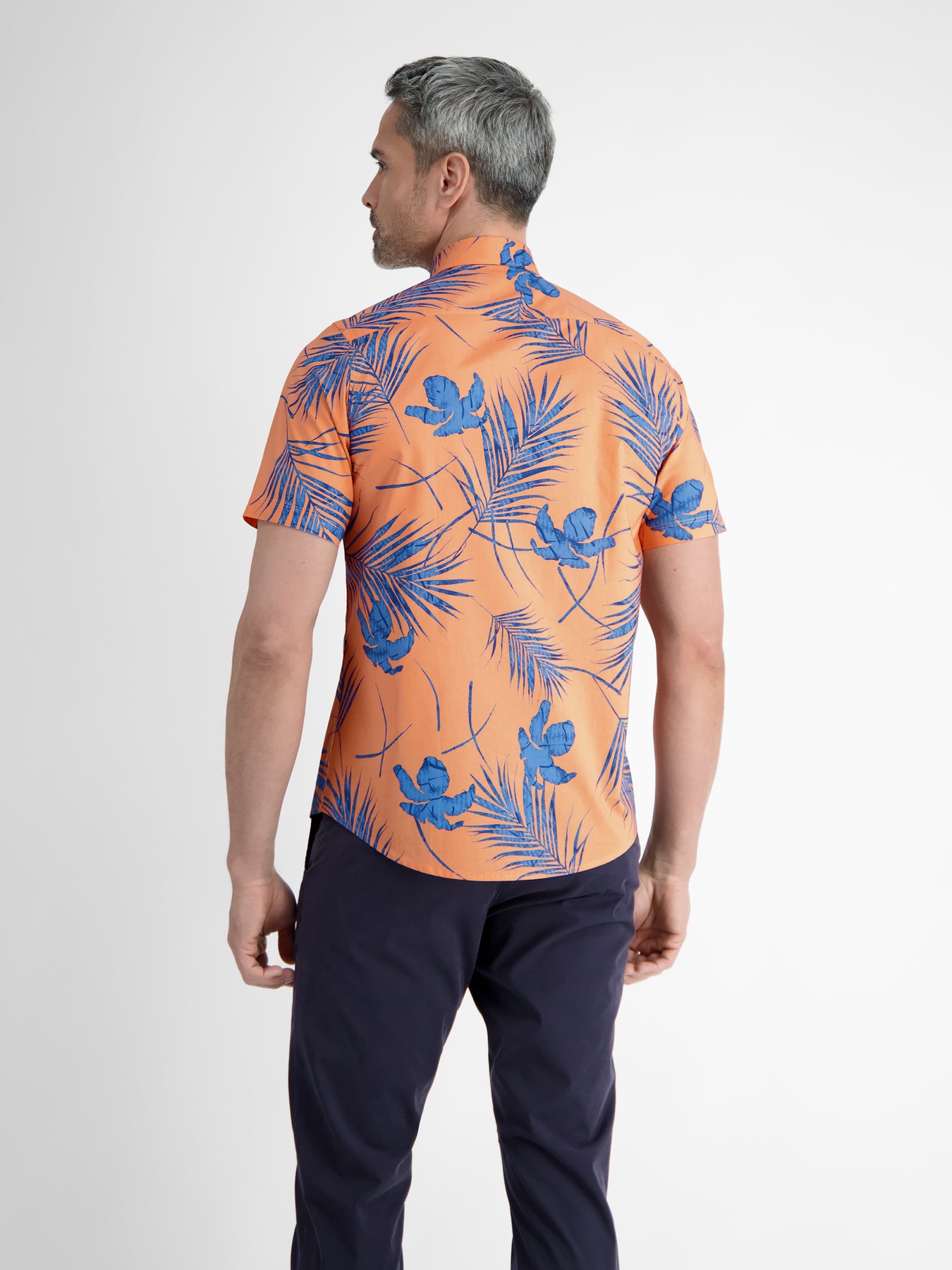 Kurzärmeliges Herrenhemd, Hawaiian-Style