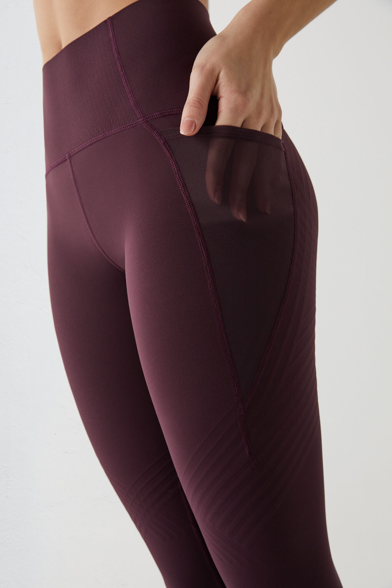 Leggings Power Sculpt roxas - rosa