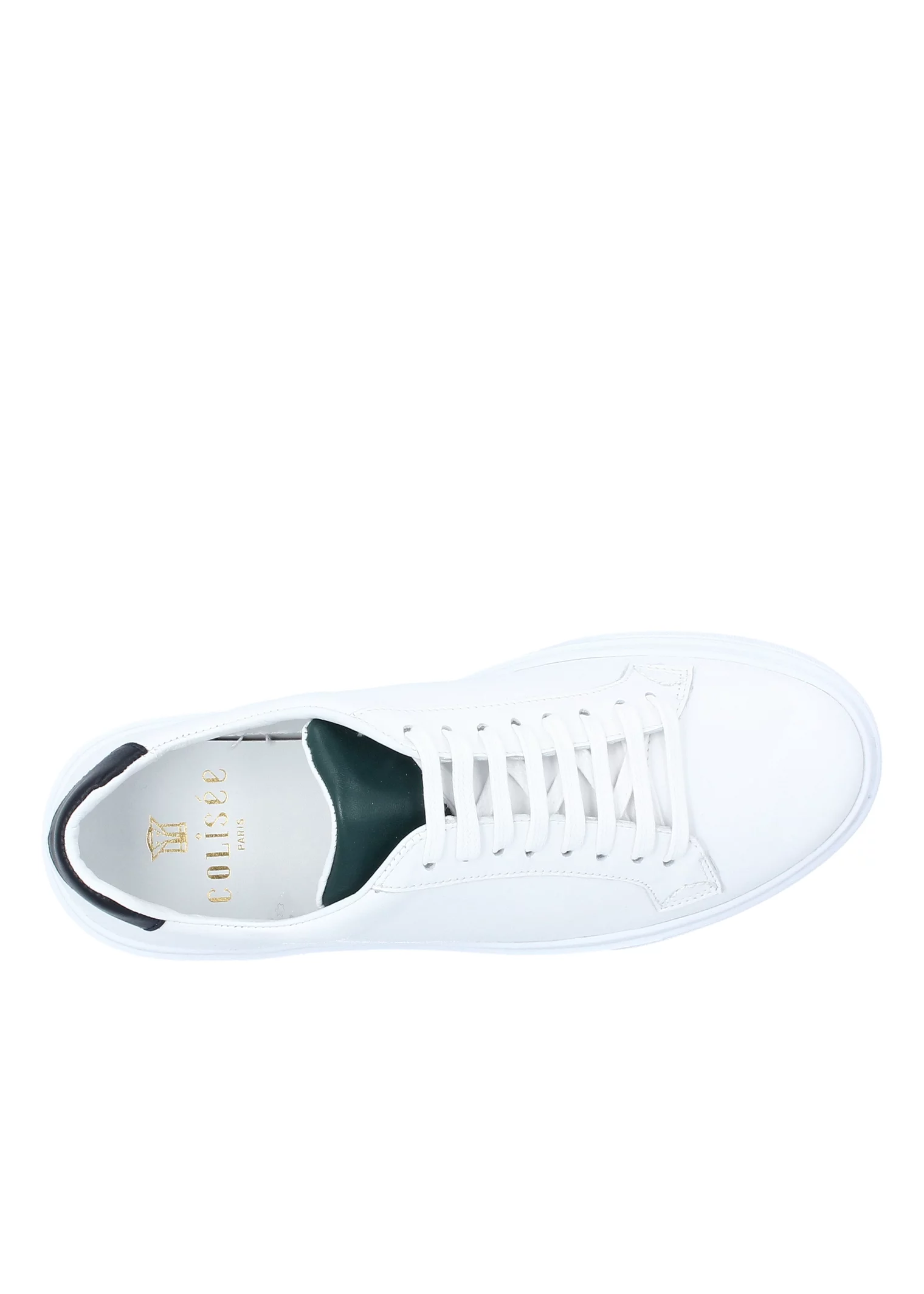 BASKET OTELLO 2 CUIR BLANC