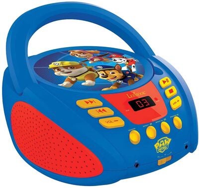 Paw Patrol CD-Spiller, Blå/Rød