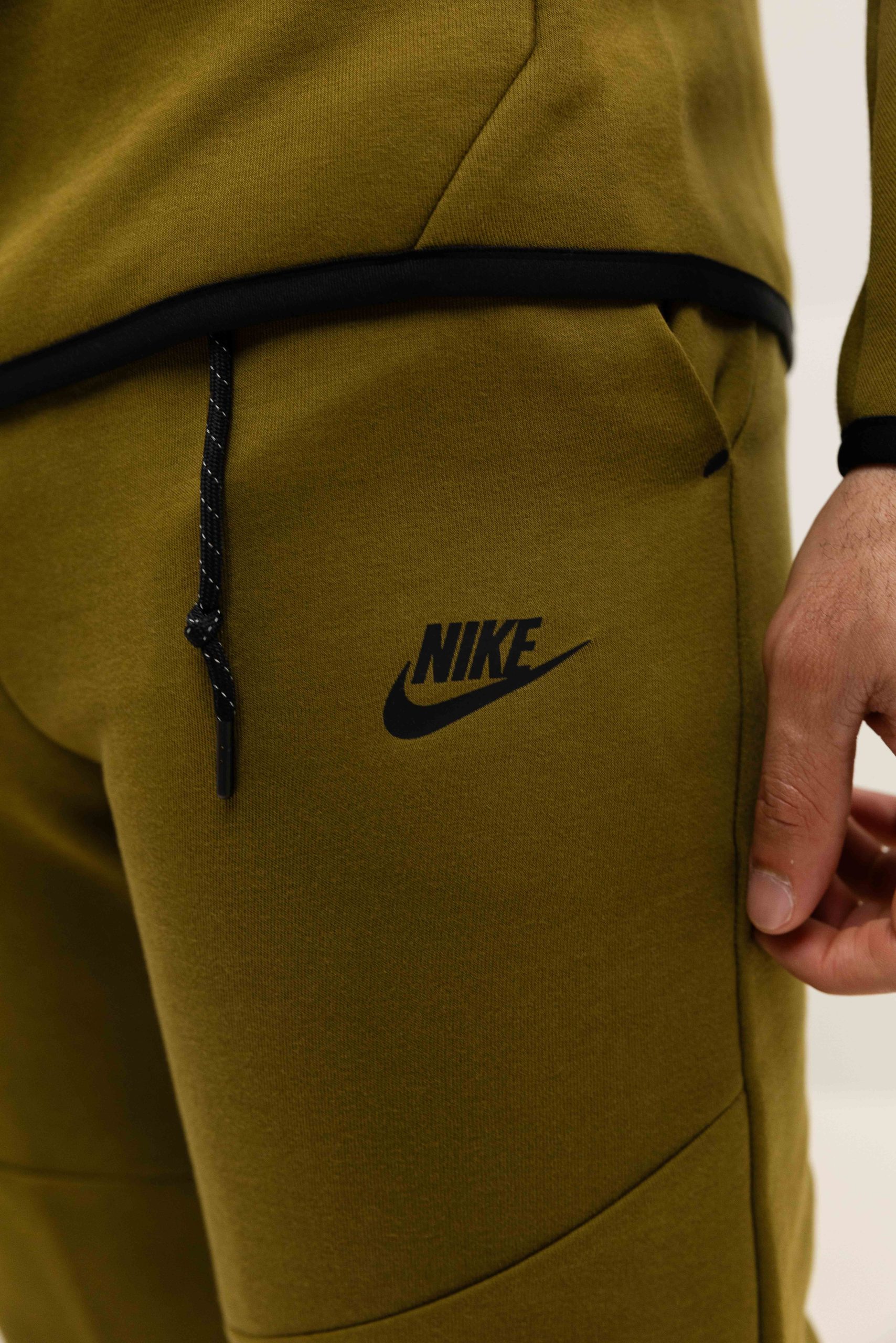 Nike Tech Fleece Trainingspak Heren Donkergroen