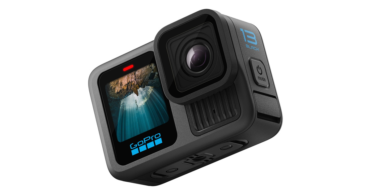 GoProHERO13 Black Creator Edition videocamera  (Zwart, Bluetooth, Wi-Fi 6)