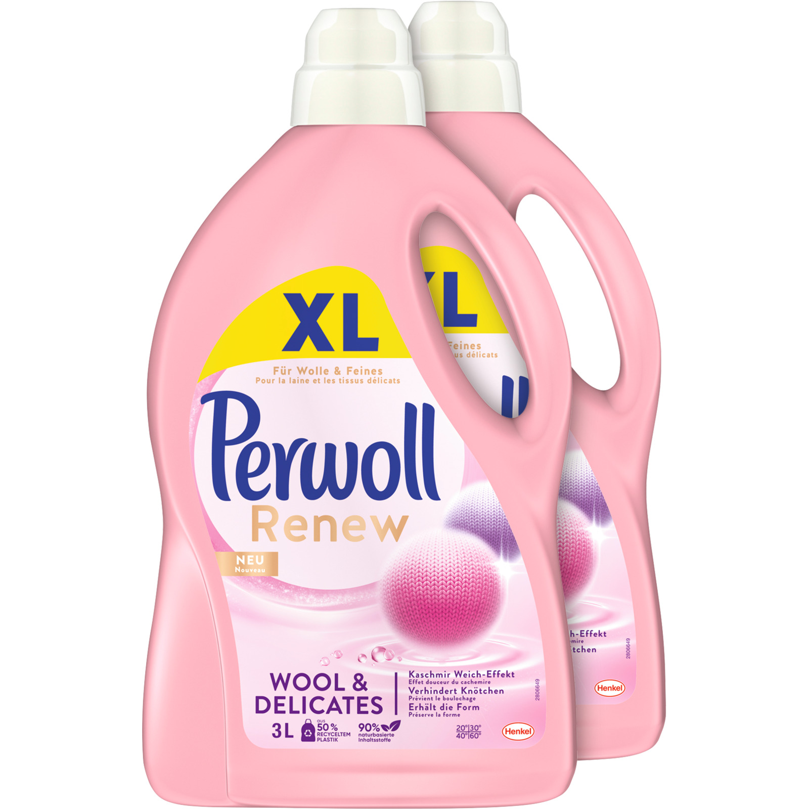 Perwoll Wool & Delicates 3D 2x3l