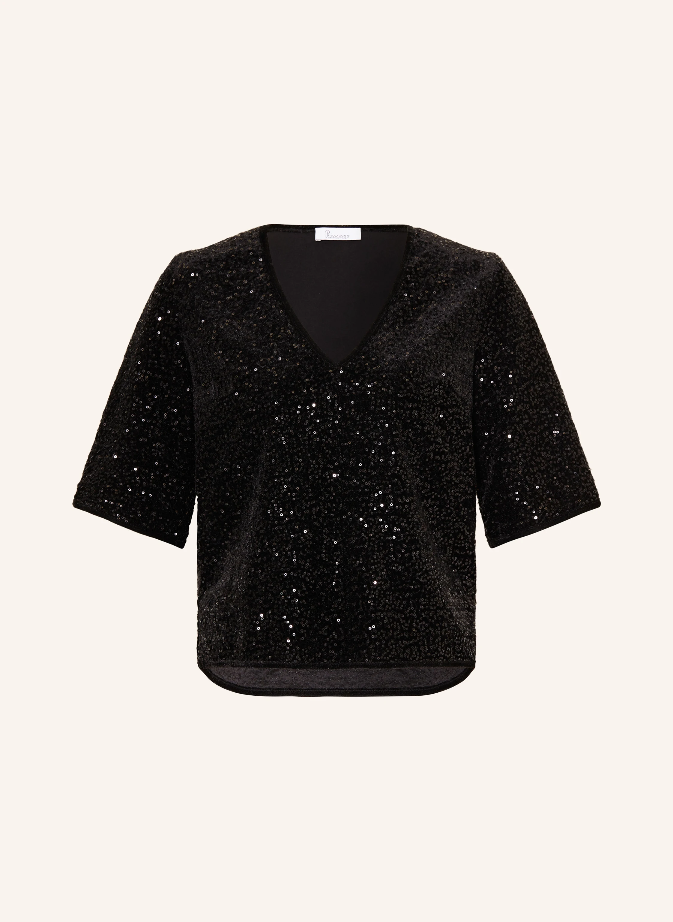 Princess GOES HOLLYWOOD Blusenshirt mit 3/4-Arm und Paillettenbesatz