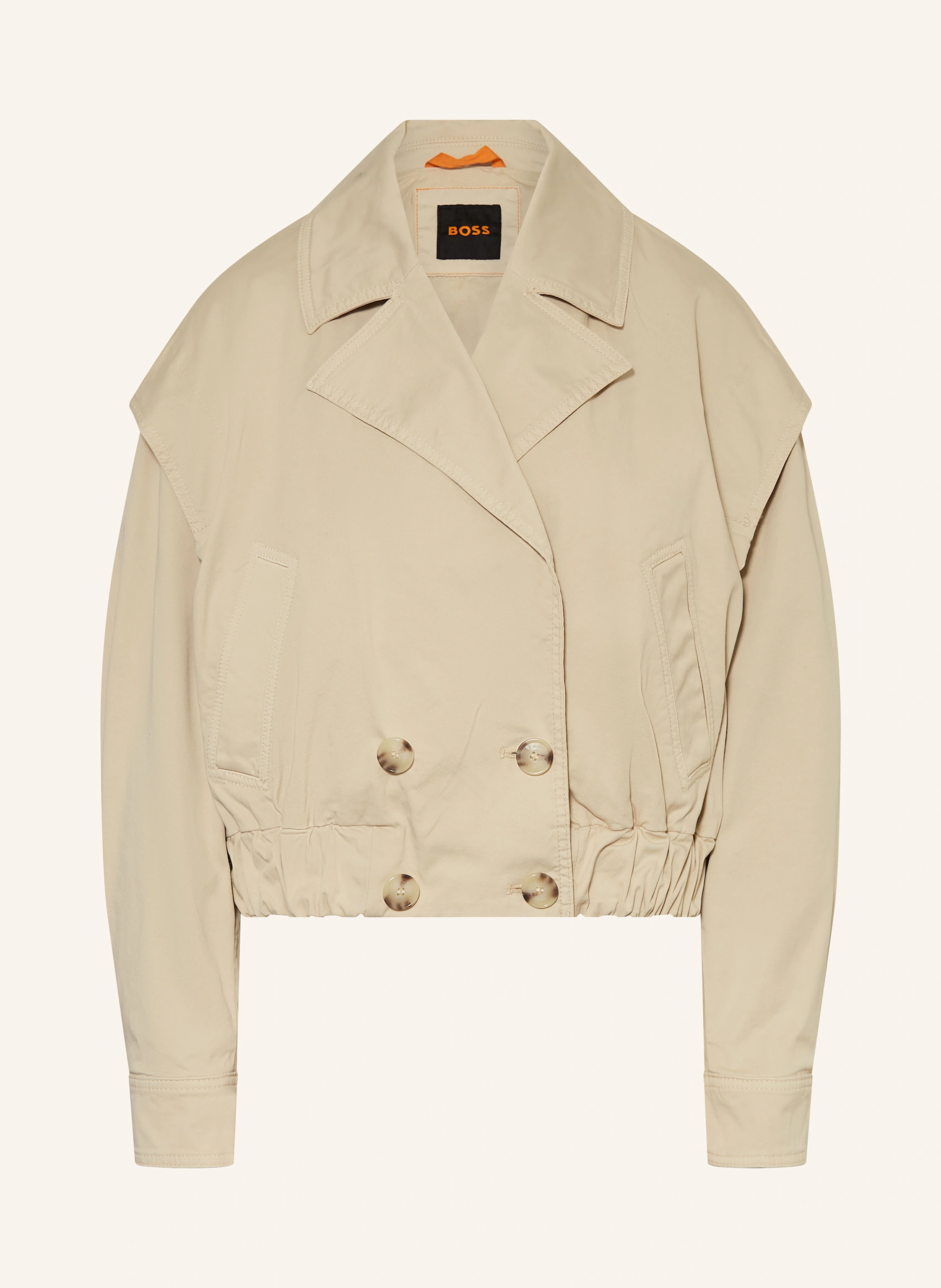 BOSS Cropped-Trenchcoat COTRENI