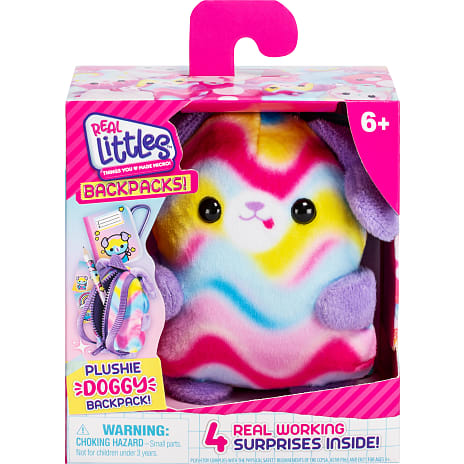 Real Littles Mini bamse rygsæk – flere varianter - assorteret